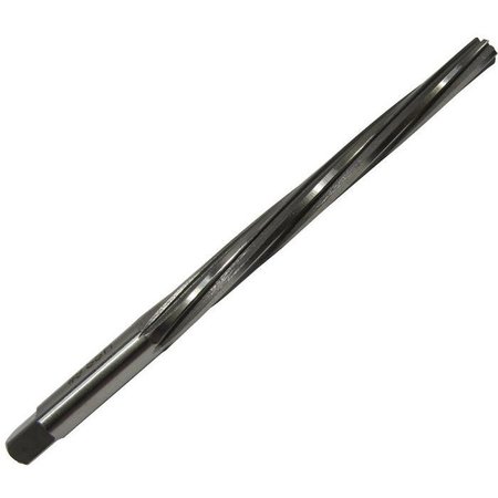 QUALTECH Taper Pipe Reamer, 15164 to 11116 Diameter, 112 Size, 414 Overall Length, Round Shank, Sp DWRTPRS1-1/2